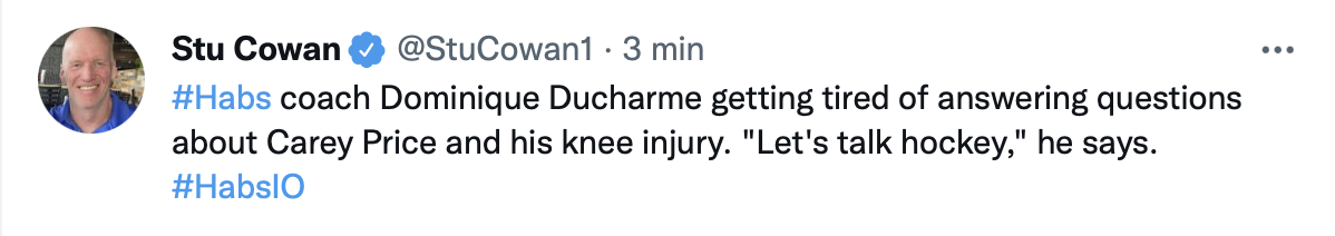 Dominique Ducharme est de plus en plus irritable...