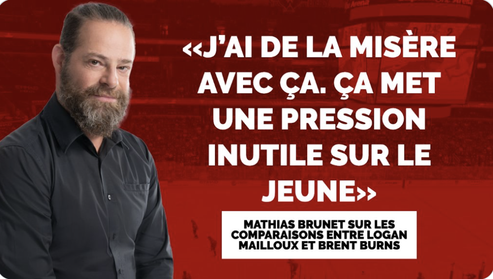 Mathias Brunet fait sa vierge offensée...