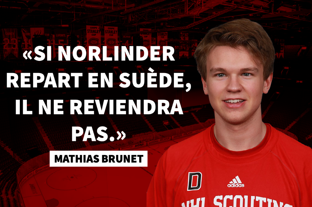 Mathias Brunet a parlé trop vite...pour Mattias Norlinder...