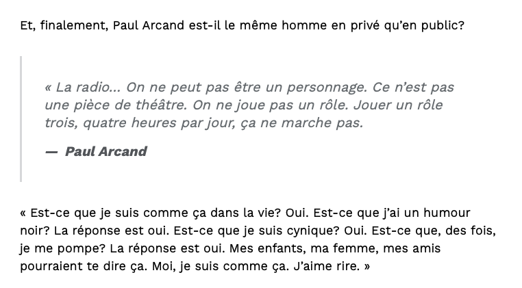 Paul Arcand le ROI des ONDES: Jean-Charles Lajoie va FRÉMIR dans ses SHORTS...