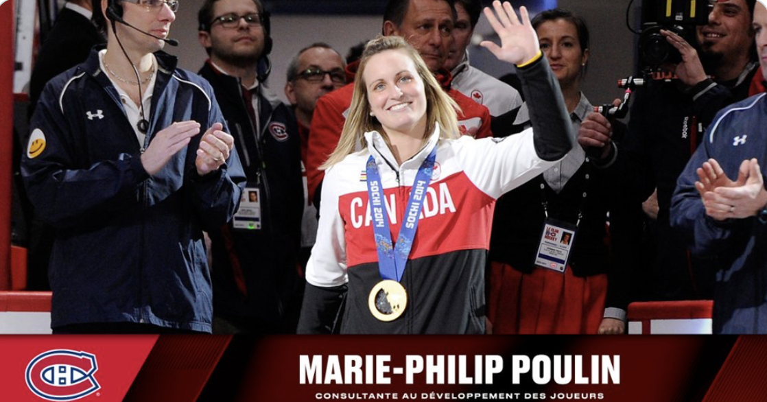 Marie-Philip Poulin ENGAGÉ par le Canadien de Montréal!!!