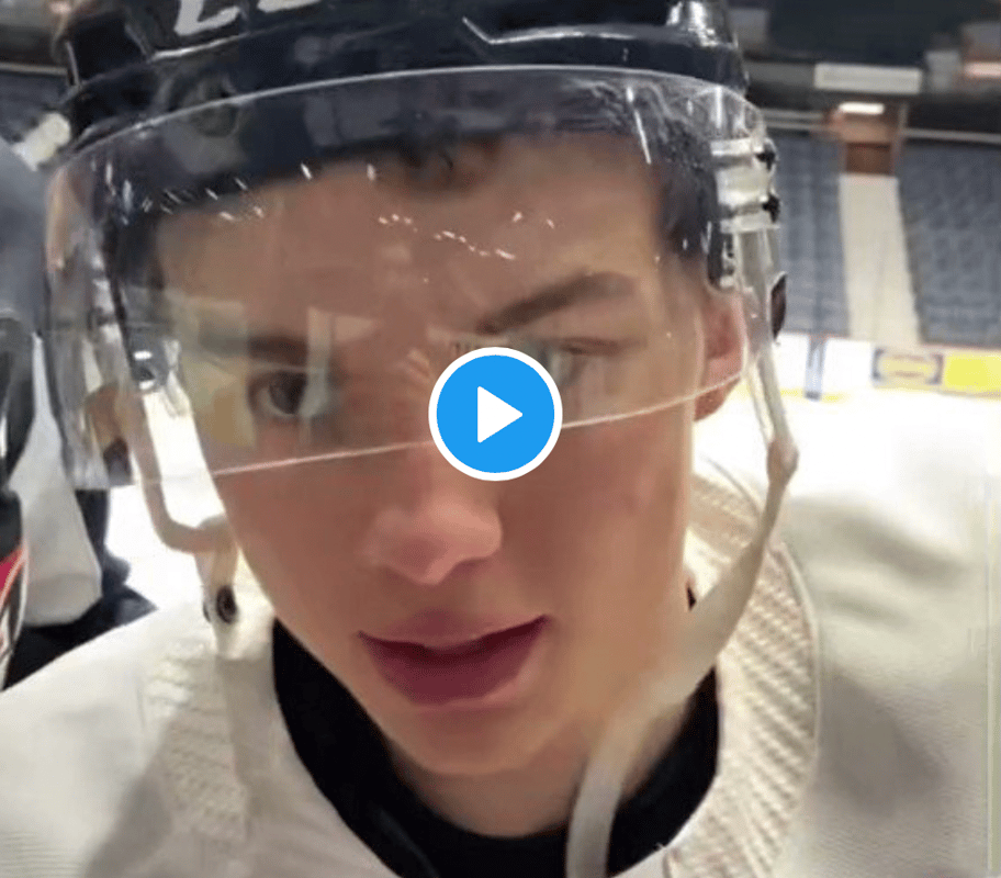 Vidéo: Connor Bédard choisit les Canucks de Vancouver!!!
