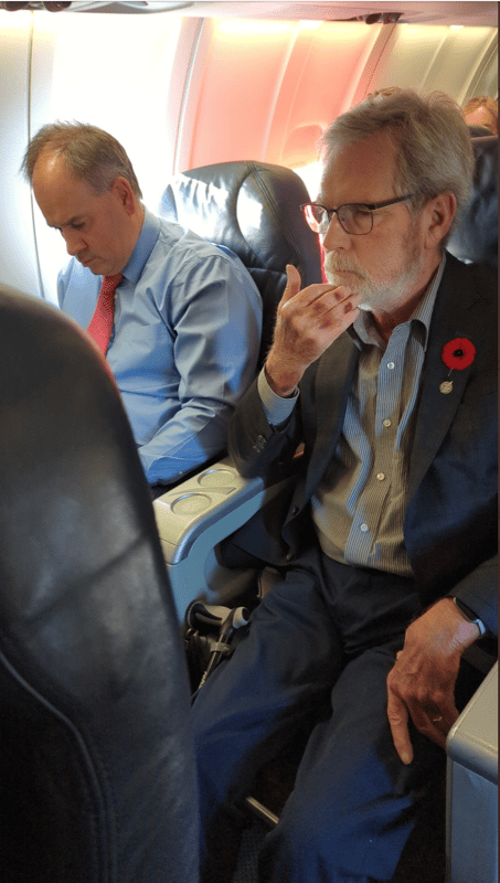 Pierre Dorion aperçu dans un avion pour Winnipeg!!!! Une RUMEUR EXPLOSE!!