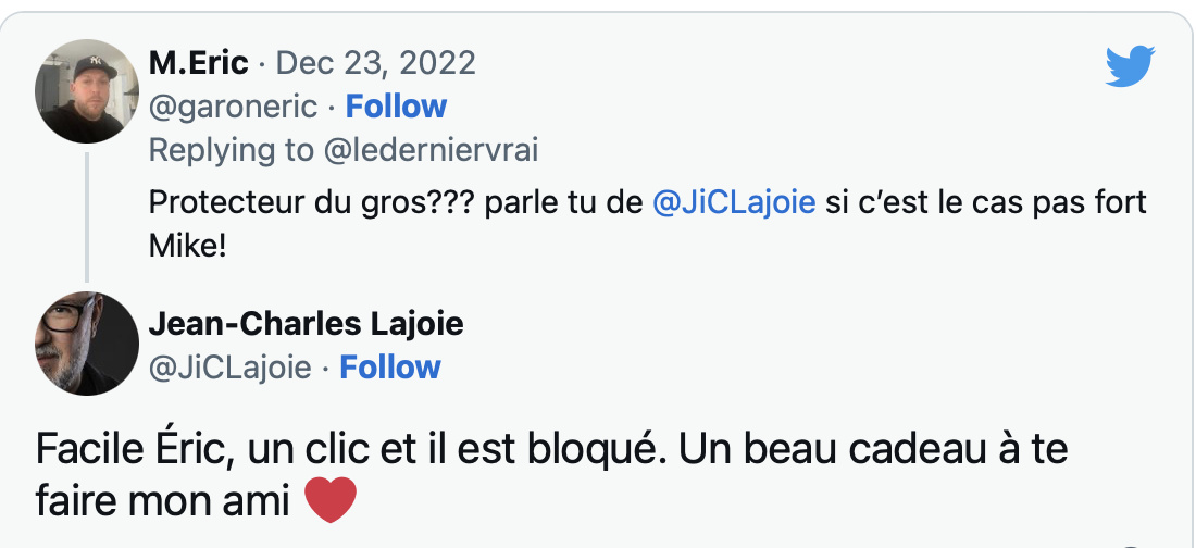 Jean-Charles Lajoie est en train de perdre patience...il saute une COCHE!!!!