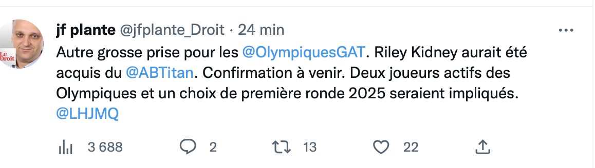 Louis Robitaille entraîneur-chef du Rocket de Laval la saison prochaine?