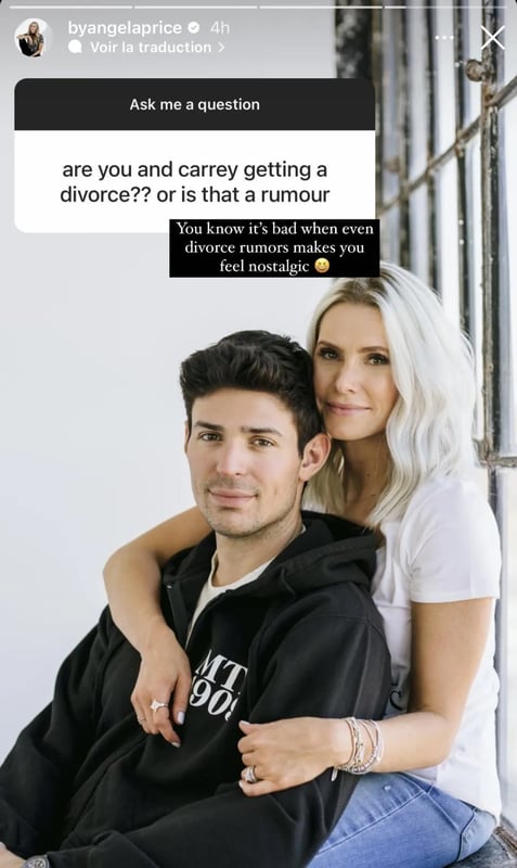 Divorce de Carey et Angela Price: la blonde n'en veut plus