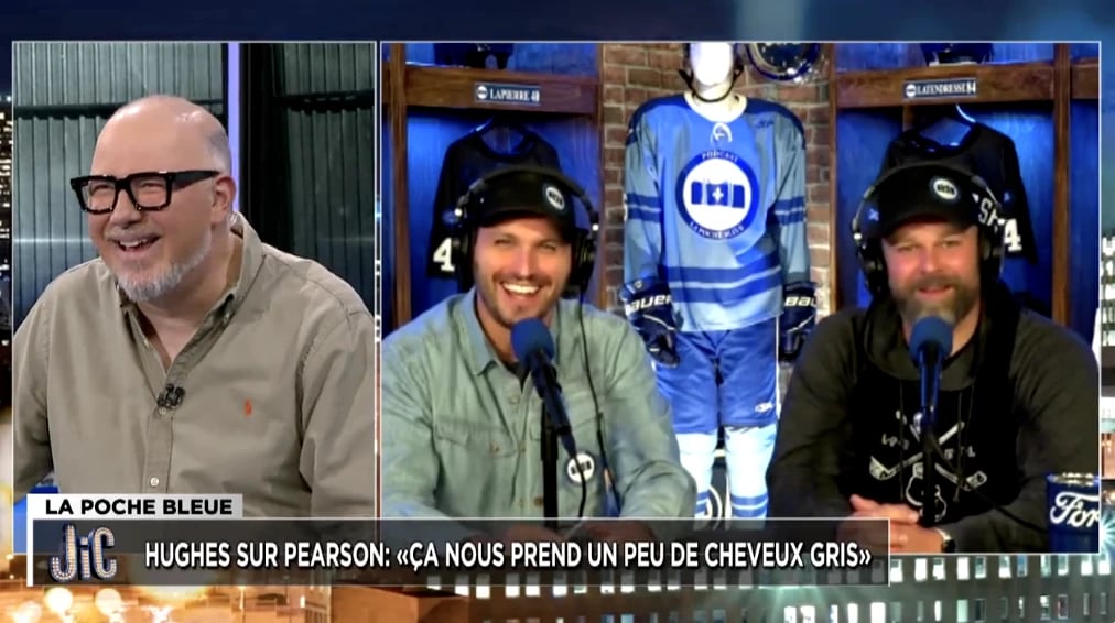 Scène virale à TVA Sports: Maxim Lapierre et Guillaume Latendresse prennent la voix de François Pérusse