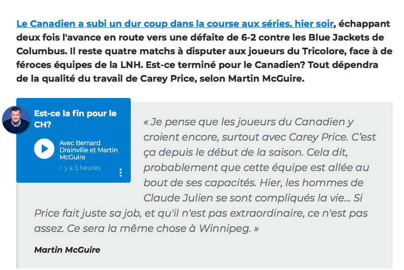 10,5 M$ pour être EXTRAORDINAIRE....