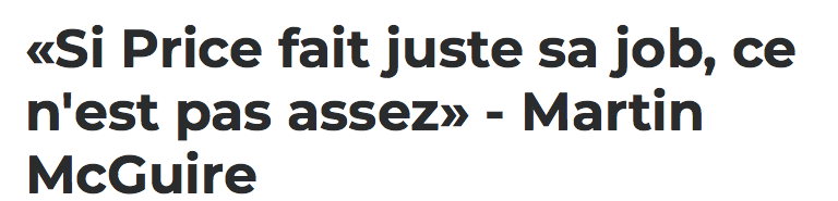10,5 M$ pour être EXTRAORDINAIRE....