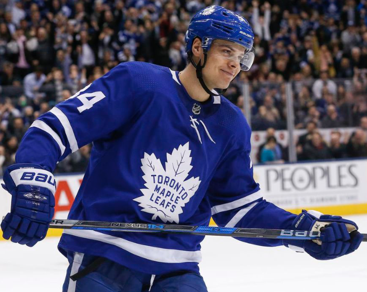 11 MILLIONS par année, pour Auston Matthews ?