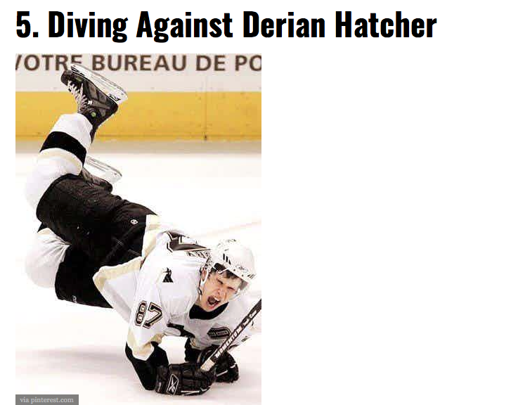 15 preuves que Sidney Crosby n'est pas un SAINT...