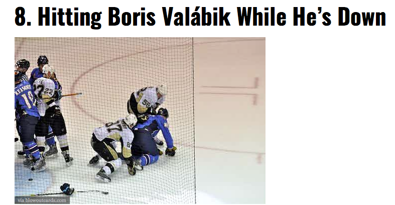15 preuves que Sidney Crosby n'est pas un SAINT...