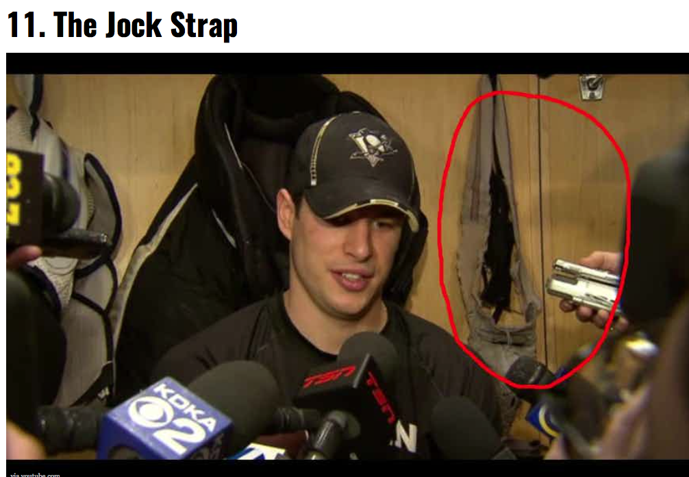 15 preuves que Sidney Crosby n'est pas un SAINT...