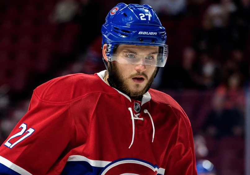 2 dépisteurs des Rangers...au Centre Bell hier..