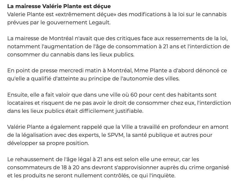 21 ans....Pour FUMER du POT..