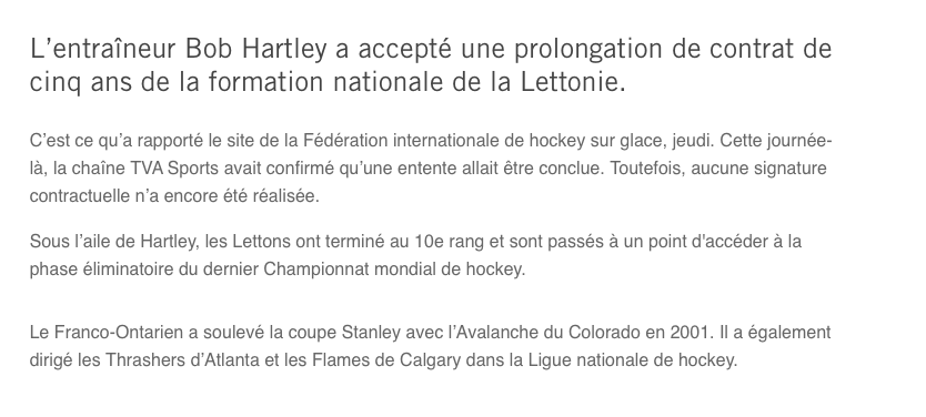 5 ans pour Bob Hartley???????????