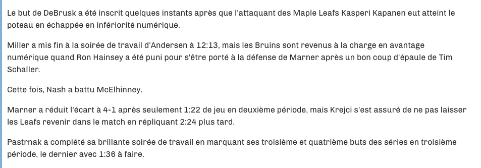 À Boston...On ne s'ennuie pas de Claude Julien...