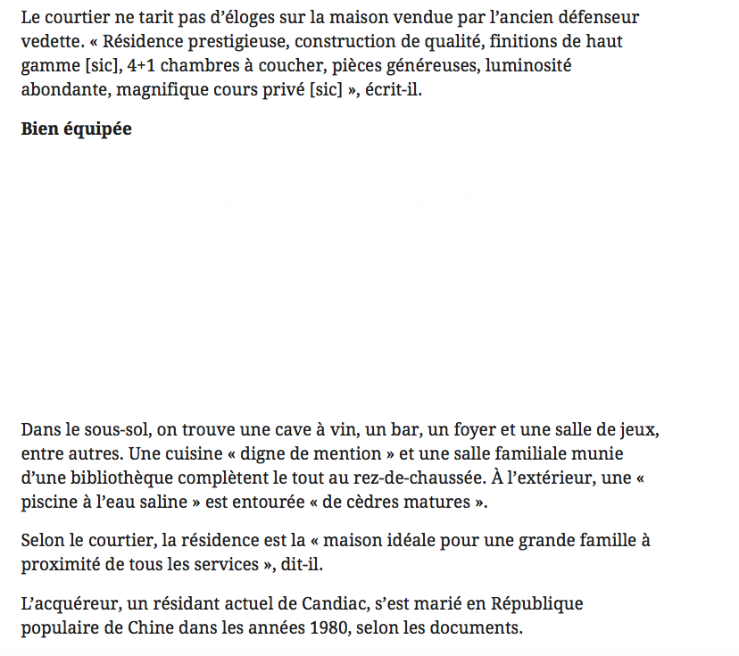  À cause de Markov, Pacioretty et la CLIQUE de CANDIAC...