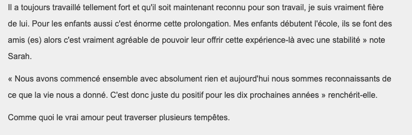 À force de faire des articles sur la belle histoire de Paul Byron...