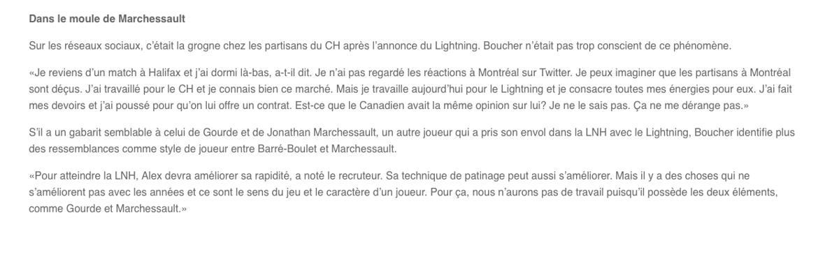 À Montréal..On ne CRACHE pas seulement sur les JOUEURS QUÉBÉCOIS..