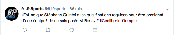 À ne pas inviter au même PARTY...Mike Bossy et FEFANE QUINTAL..