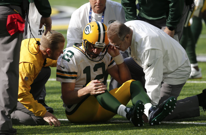 Aaron Rodgers..comme Carey Price..