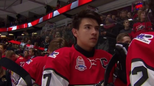 AIE AIE AIE...Nick Suzuki est BON en TA...