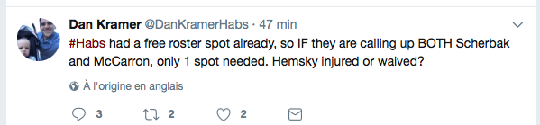 Ales Hemsky BLESSÉ...ou au BALLOTTAGE..ou les deux...HAHA!!!