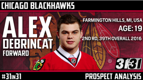 Alex DeBrincat va faire l'alignement dès cette année??????