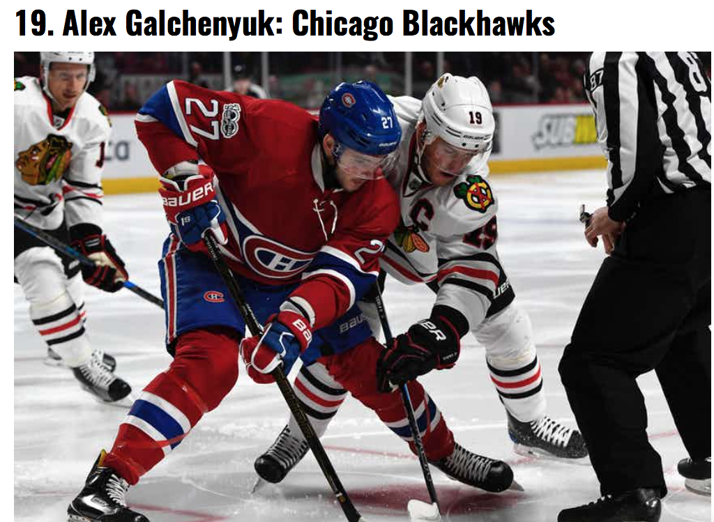 Alex Galchenyuk à Chicago!!!