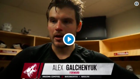 Alex Galchenyuk a DÉSENFLÉ de la FACE...