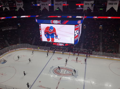 Alex Galchenyuk a eu droit à son hommage...