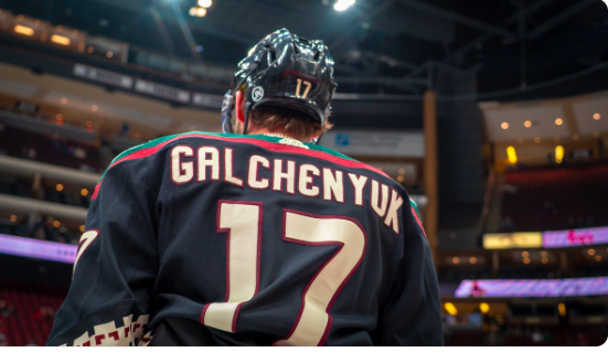 Alex Galchenyuk est une VEDETTE dans le désert..