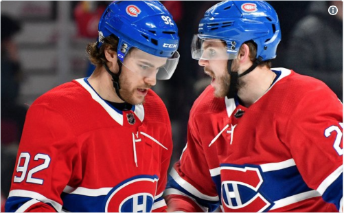 Alex Galchenyuk et Jonathan Drouin sont en train de FORGER une belle amitié...MAIS...