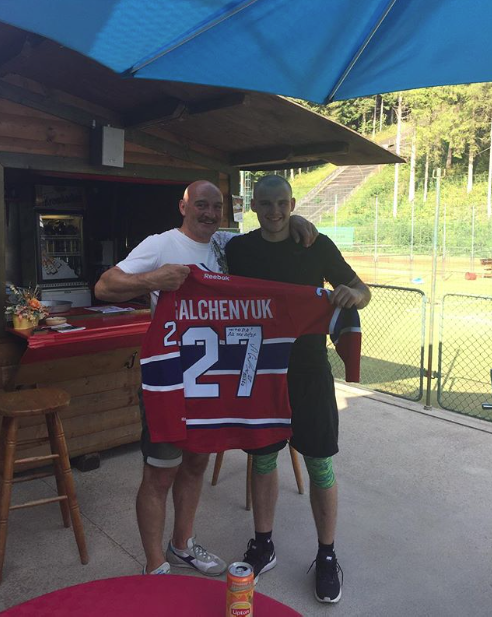 Alex Galchenyuk s'est RASÉ le COCO!!!