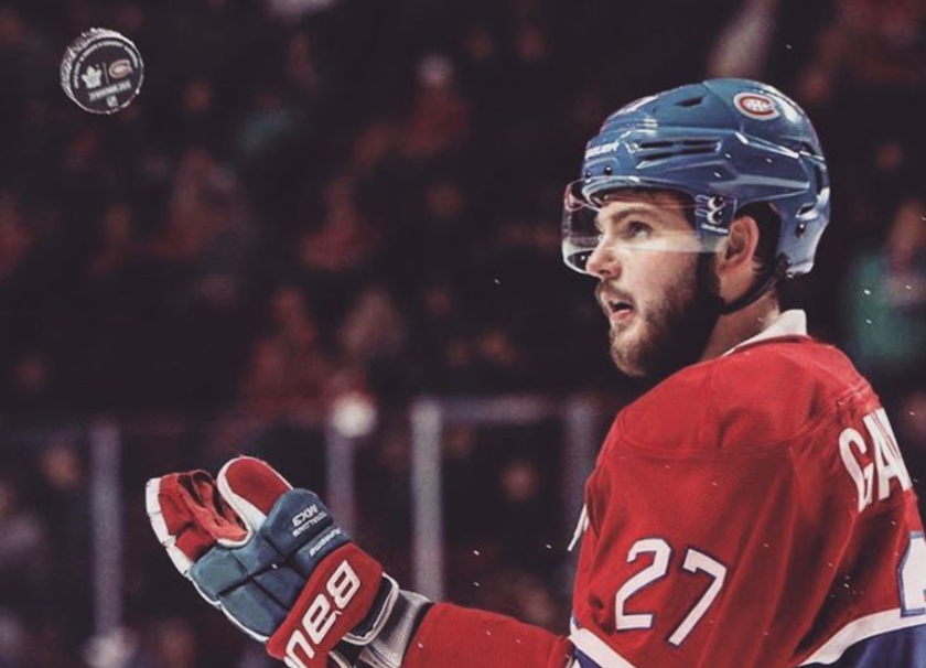 Alex Galchenyuk...Fait SALIVER Ron Francis..