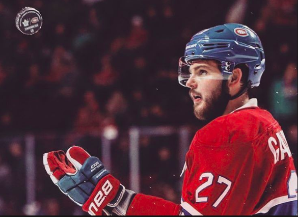 Alex Galchenyuk...le PARTY a pris le dessus...BLANCHI des deux bords!!!!