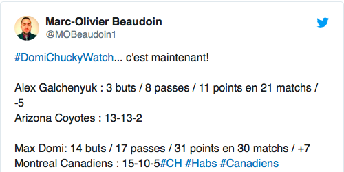 Alex Galchenyuk...ne s'en remettra jamais....