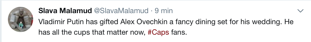 Alex Ovechkin est BIG en TA en Russie !!!