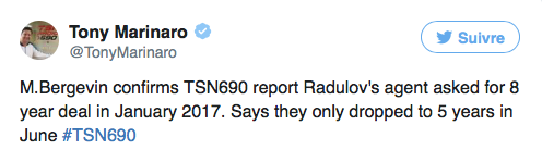 Alex Radulov était vraiment fou comme BRAK...