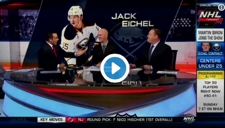 Alex Tanguay donnerait les 10 M$ par année que Jack Eichel demande...sur 8 ans..