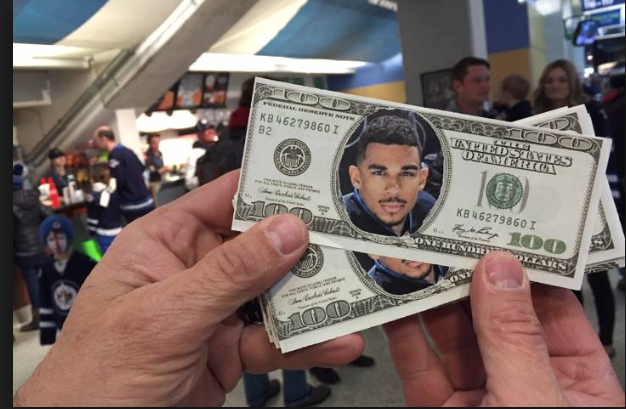Aller chercher Evander Kane en LIMOUSINE...