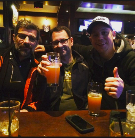 Alors en vacances à Tremblant au début de l'été...Bergevin....