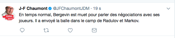 Andrei Markov et Alex Radulov...Se sont FAIT NIAISER durant toute la conférence de presse!!!!!