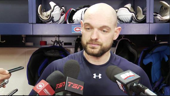 Andrei Markov REFUSE de CRACHER sur Marc Bergevin..