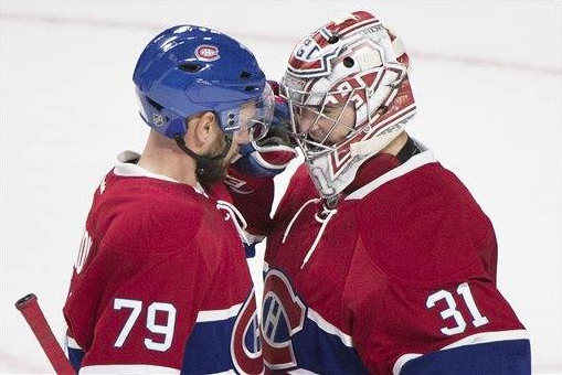 Andrei Markov s'ennuie de Carey Price en TA...