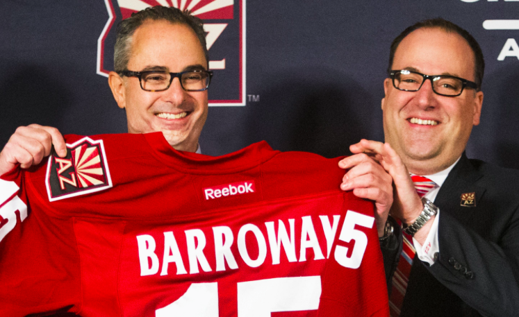 Andrew Barroway, alias le MONSTRE, s'est arranger pour CRISSER DEHORS Dave Tippett..