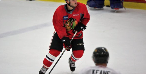 Andrew Shaw a encore marqué...ah non...c'est Alex...