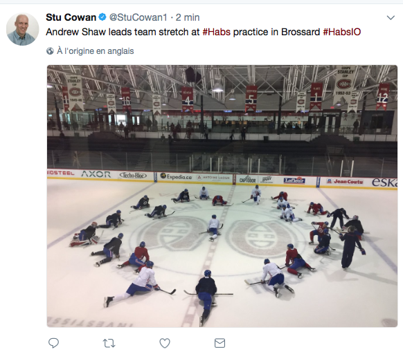 Andrew Shaw est tellement sur le marché...que...