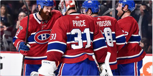 Andrew Shaw et Carey Price ne s'aiment pas la face....